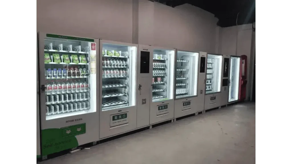 Smart Vending machines in Malaysia factory