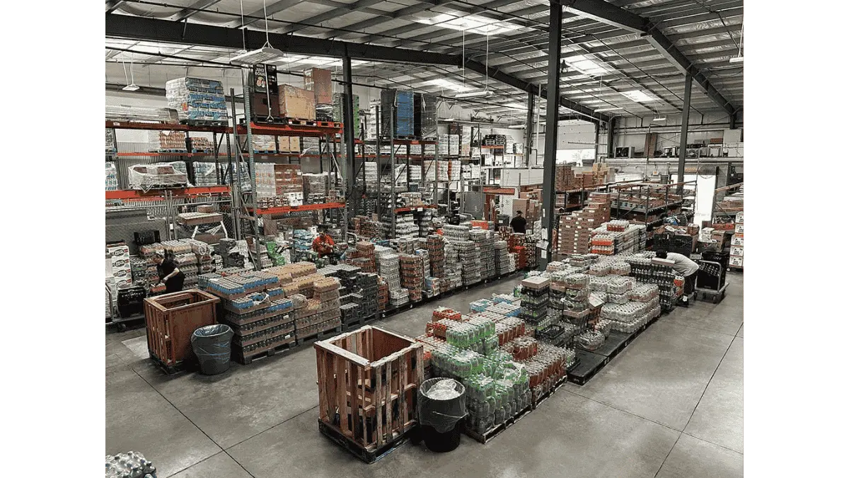 vending machine warehouse