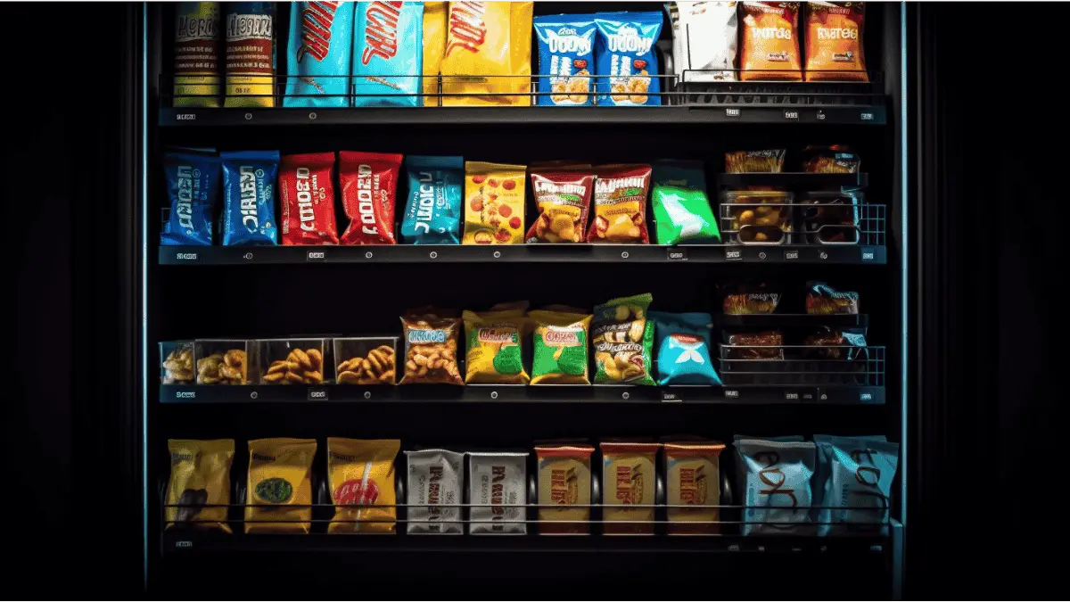 Product visibility in vending machines