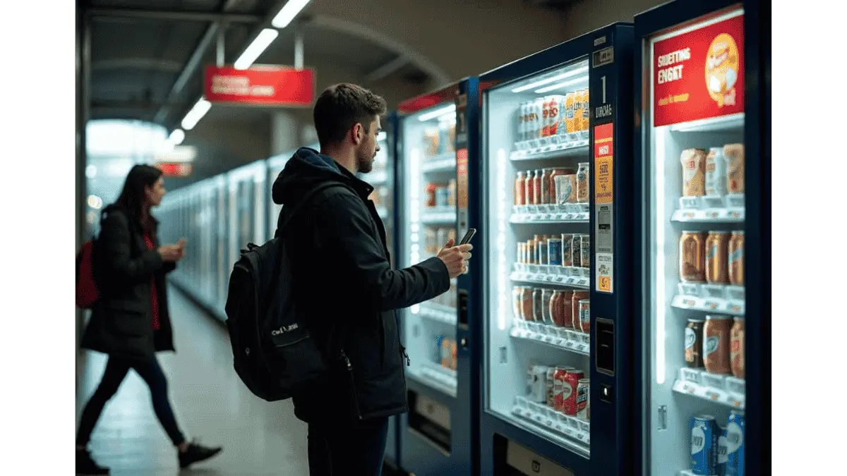 Psychology of impulse buying in vending machines
