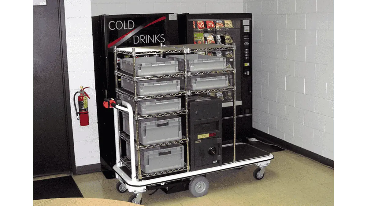 ending machine restocking in Malaysian office