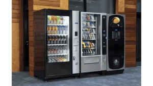 Vending machines in commercial spaces
