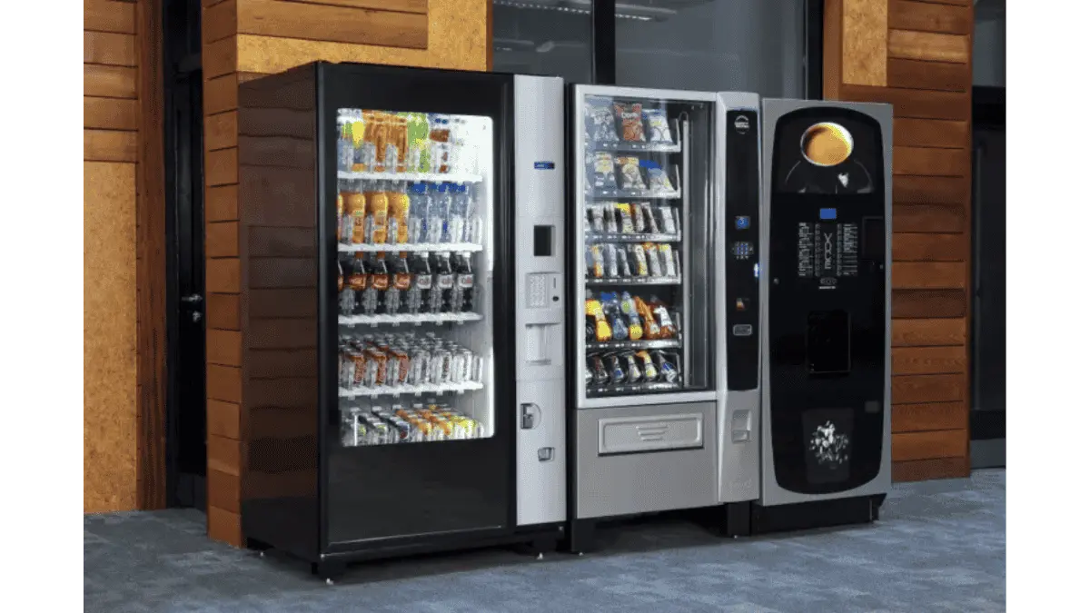 Vending machines in commercial spaces