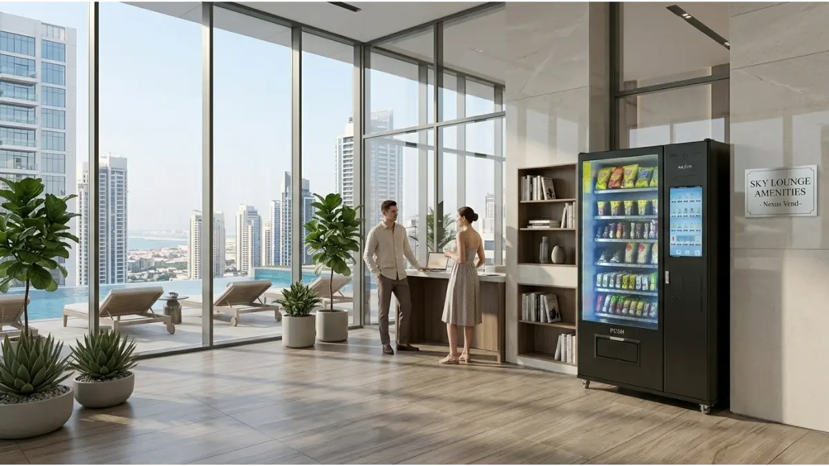 vending machine placement in condominium Malaysia